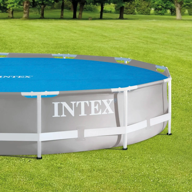 Cobertor Solar Intex para Piscinas Ø457 Cm, Ø448 Cm, Azul