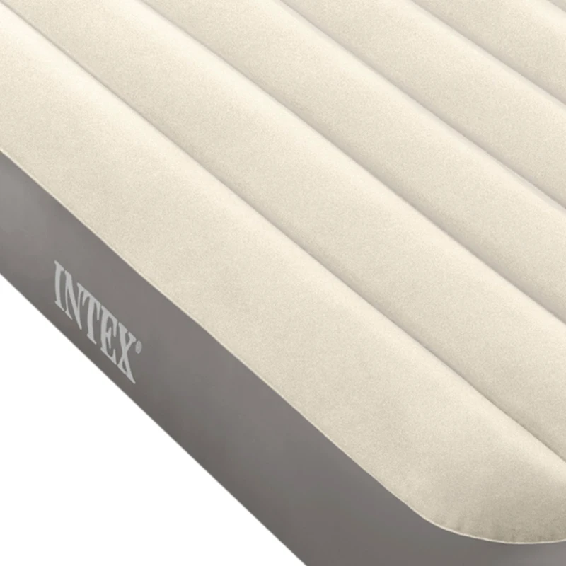 Colchón Hinchable Individual Dura-Beam Fiber-Tech, 191x99x25 Cm, Crema