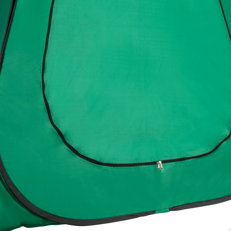 Tienda Cambiador Portátil con Suelo, 150x150x190 Cm, Verde