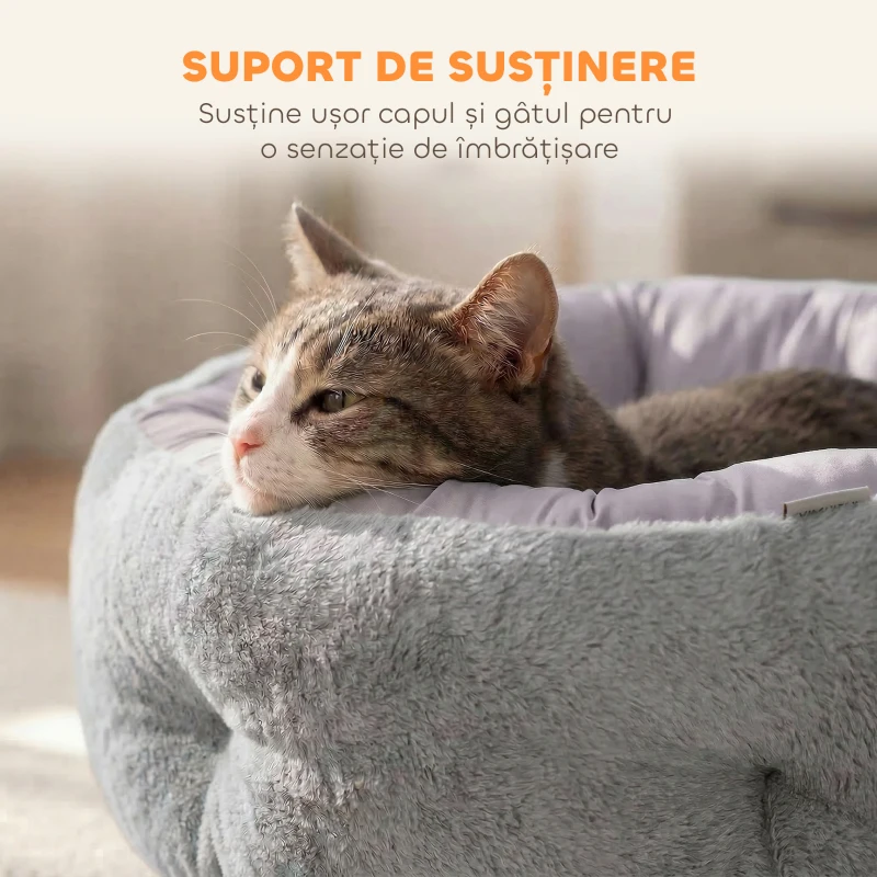 PawHut exterior pat cuib rotund confortabil
