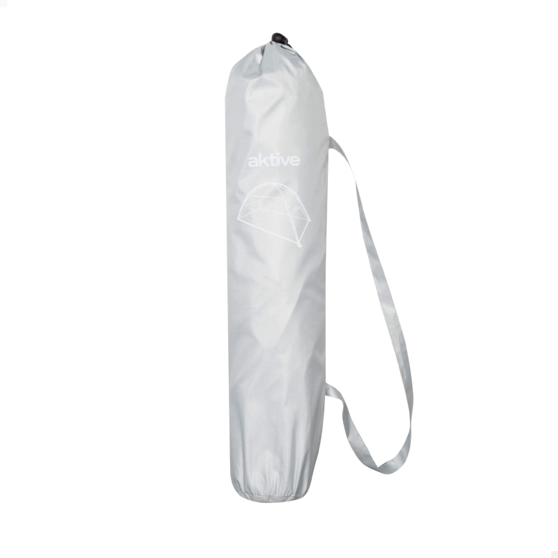 Carpa Paravientos Playa UV50 para 2 Personas, 12x10x60 Cm, Azul