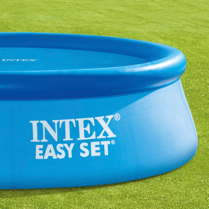 Cobertor Solar INTEX para Piscinas Ø488 Cm, Ø470 Cm, Azul