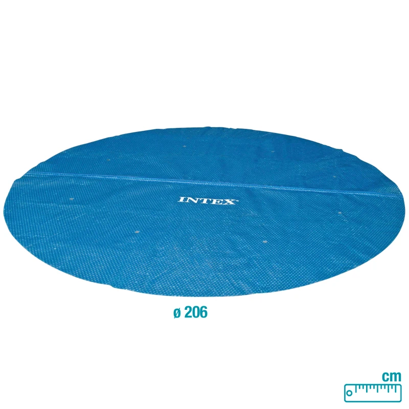 Cobertor Solar 206 Cm para Piscinas 244 Cm, Azul