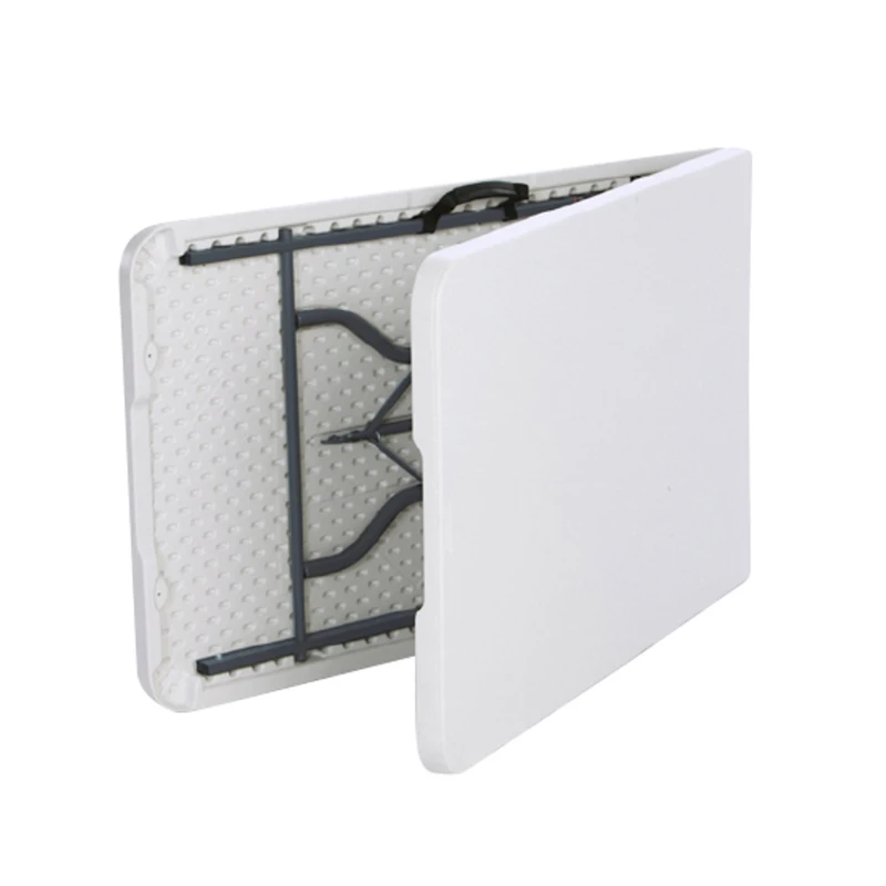 Mesa Rectangular Plegable Lifetime, 245x76x74 Cm, Blanco