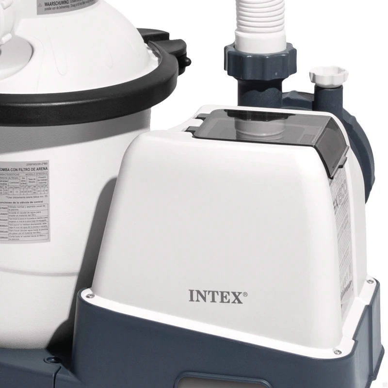 Depuradora de Arena Intex Krystal Clear 5.700 L/h 0,25 Hp, 60x41x32,5 Cm, Gris