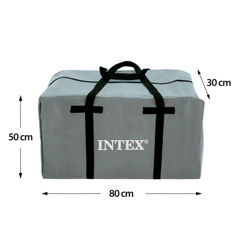 Kayak Hinchable INTEX K2 Excursion Pro, 2 Plazas Vinilo 3 Capas 0,75 Mm, 384x94x46 Cm, Naranja