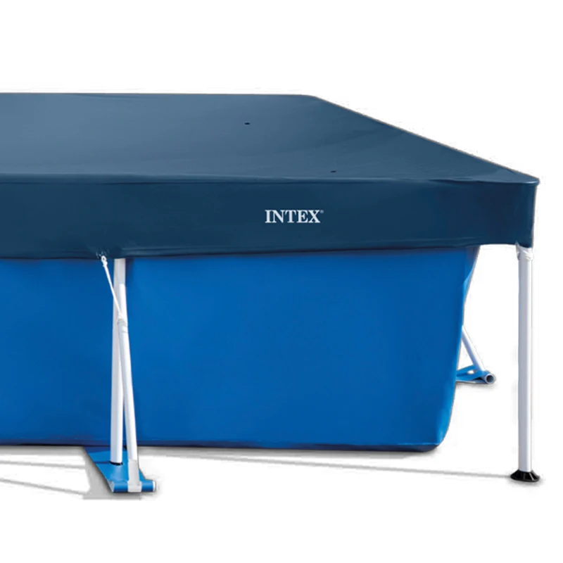 Cobertor Rectangular Intex con Voladizo 20 Cm, 460x226 Cm, Azul Marino