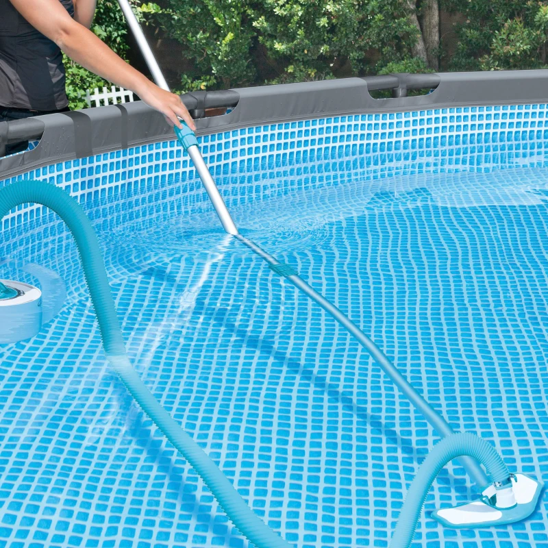 Manguera para Aspirar Deluxe INTEX, 7,6 M X 38 Mm, Azul
