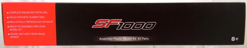 Coche Radiocontrol Ferrari F1 SF1000 Montable 1:16, 35x13x8 Cm, Rojo