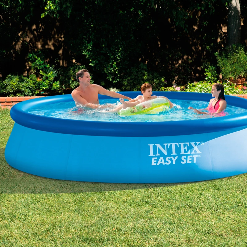 Piscina Hinchable Easy Set con Depuradora 2.006 L/h 366x76 Cm, Azul
