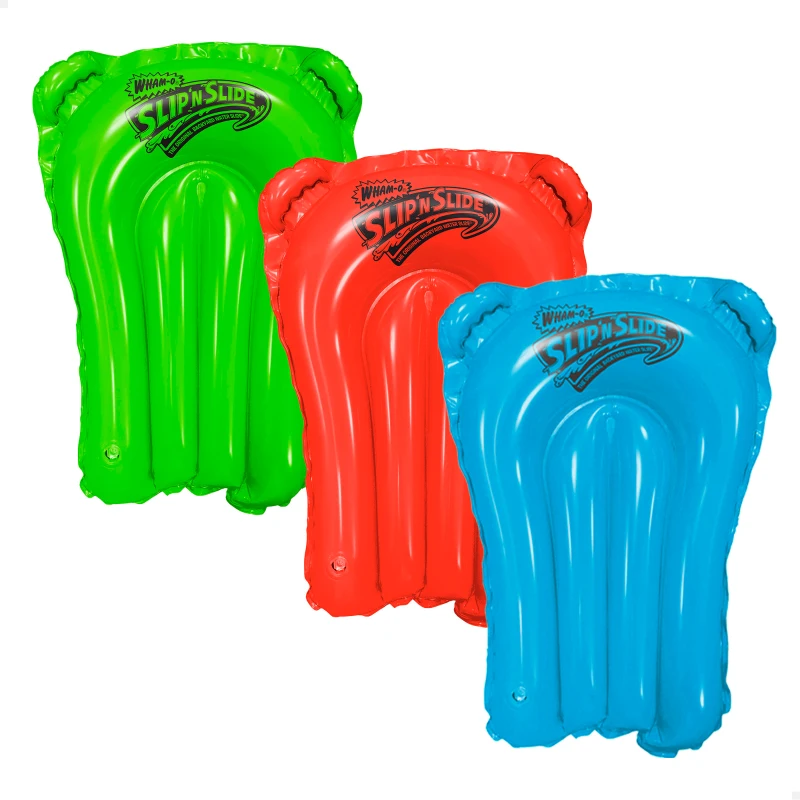 Slip 'N Slide Pista Deslizante Triple con 3 Tablas Hinchables, 4,8 M, Multicolor