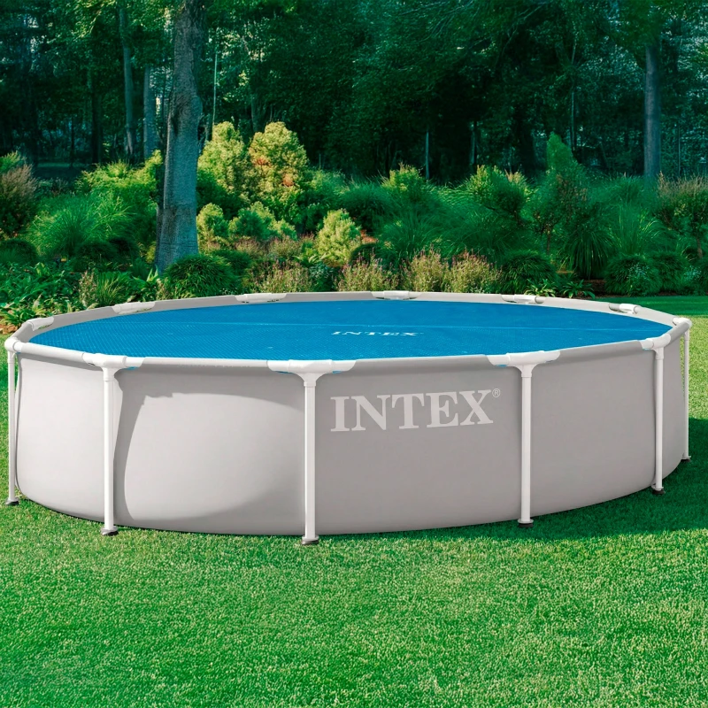 Cobertor Solar INTEX para Piscina Easy Set y Metal Frame, 290 Cm, Azul