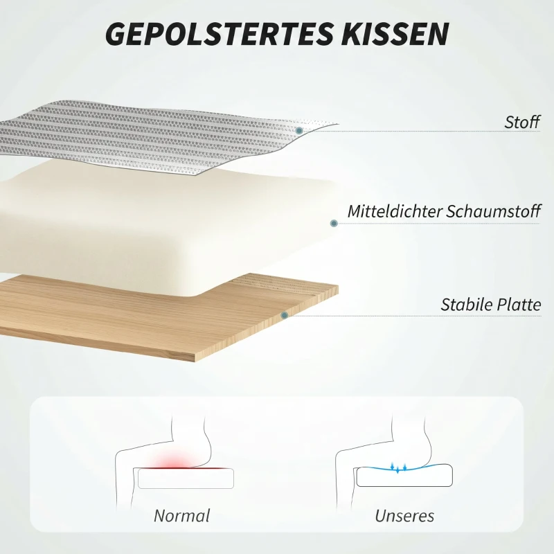 HOMCOM Sedia da Ufficio Ergonomica con Braccioli Ribaltabili, Supporto Lombare Regolabile, Grigio