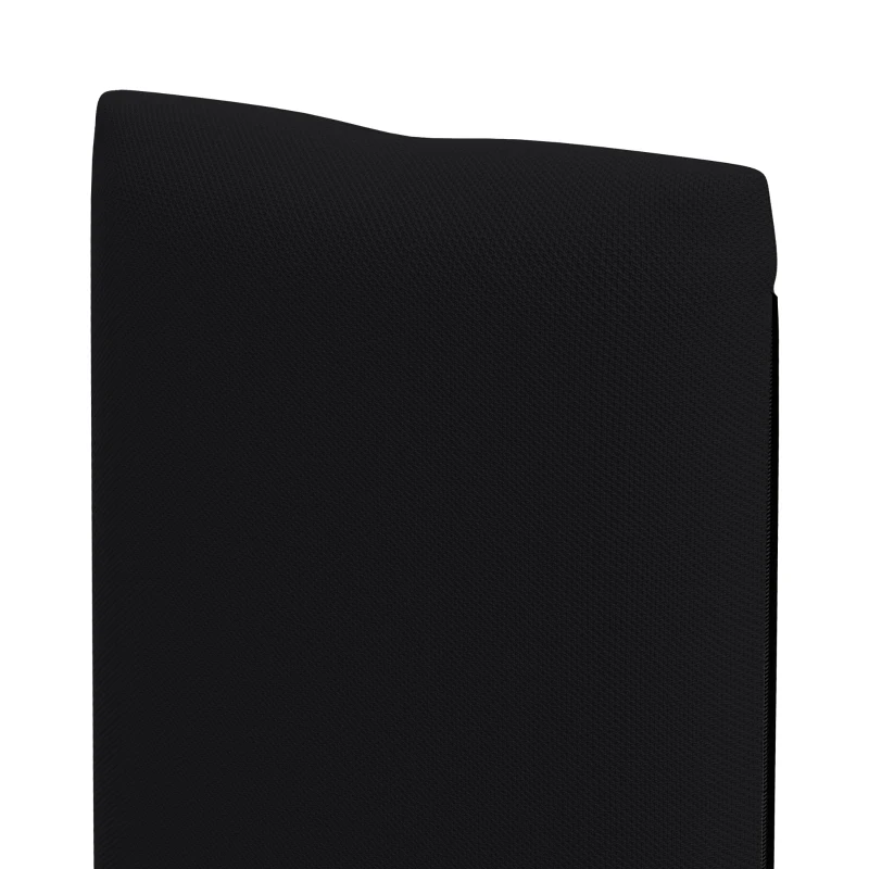 Outsunny Garden Parasol Cover, Outdoor Patio Umbrella Protector Weatherproof Garden Patio with Rod, Zipper for 2-4.6m Parasol, Φ60 x 160cm, Black