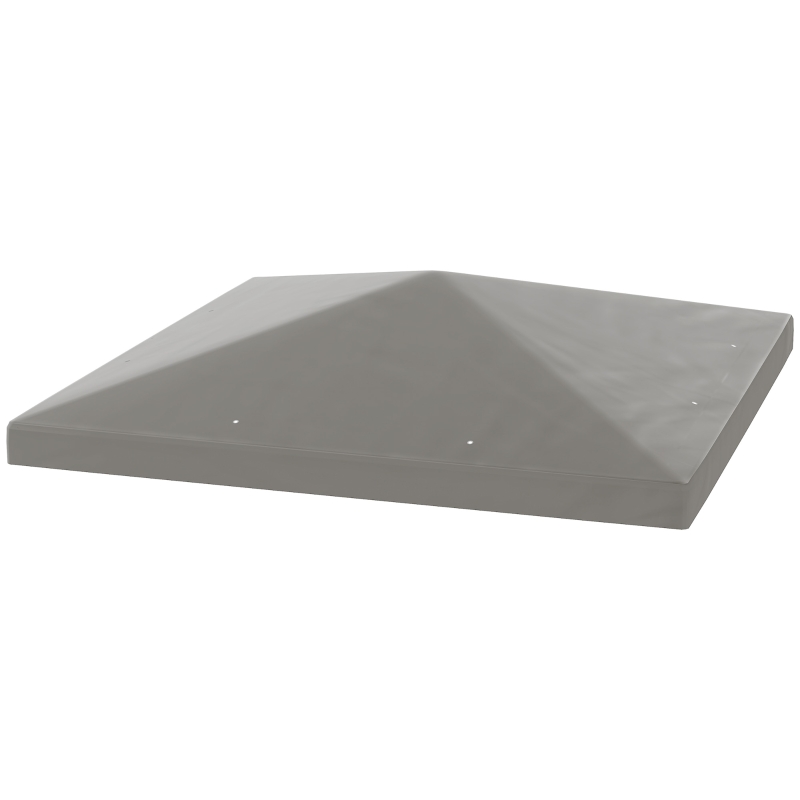 Outsunny 3 x 3(m) Gazebo Frame Replacement - Grey