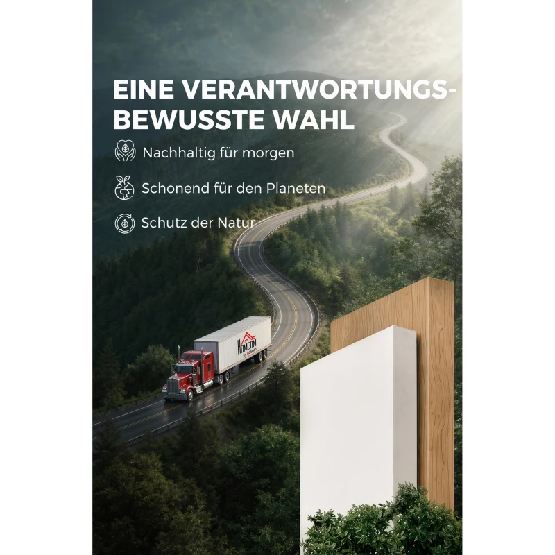 HOMCOM Kommode mit 4 Schubladen Sideboard mit 1 Tür, Verstellbarem Einlegeboden, für Wohnzimmer, Schlafzimmer 100 x 40 x 80 cm
