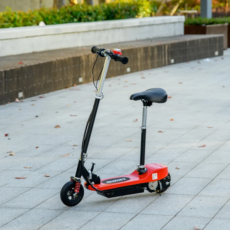 HOMCOM Trottinette électrique 120 W Pliable pour enfants 7-14 ans, 15 Km/h Max(m-10)