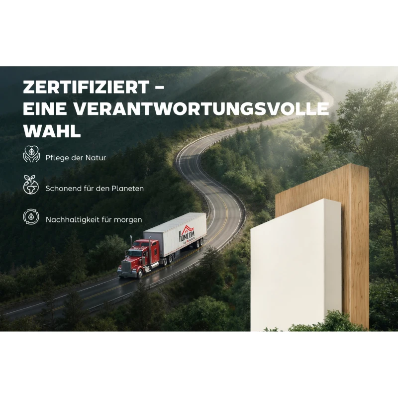 HOMCOM Esstisch Klappbar Küchentisch mit Stauraum für 2-4 Personen Klapptisch für Kleine Räume Esszimmer 160 x 60 x 75 cm Weiß
