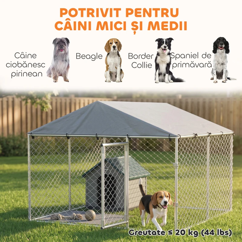PawHut cușcă țarc gard