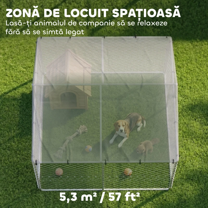 PawHut cușcă țarc gard