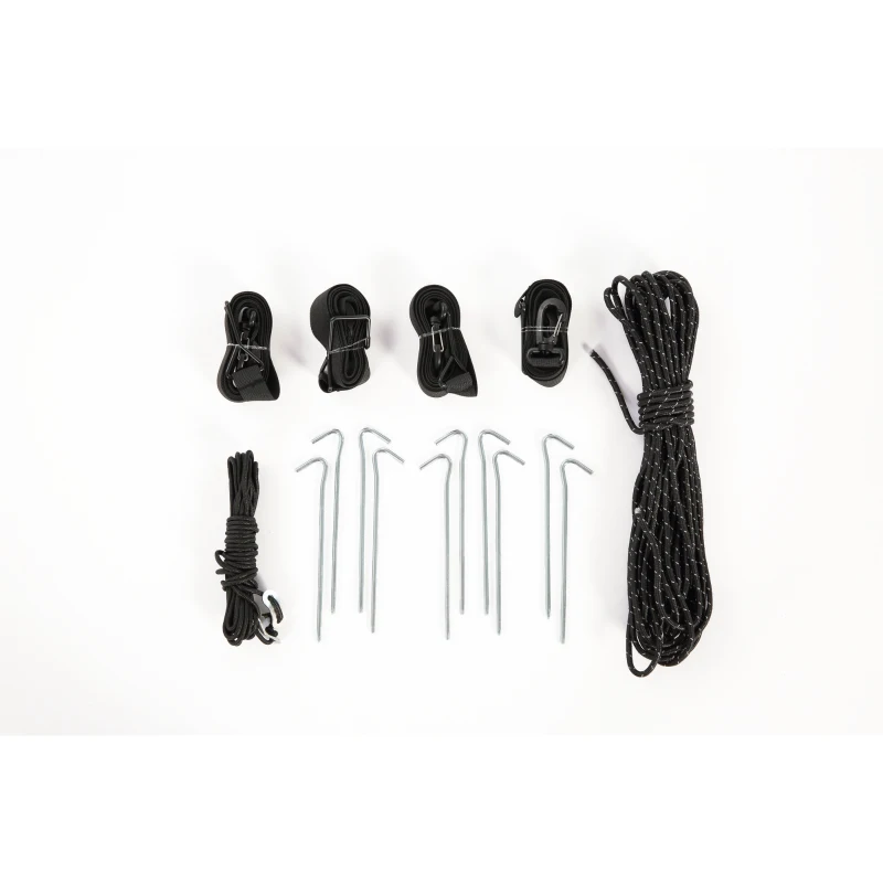 Tente de toit gonflable pour voiture/SUV, place pour 2 adultes + 1 enfant, 220x145x140 cm, Noir+Gris
