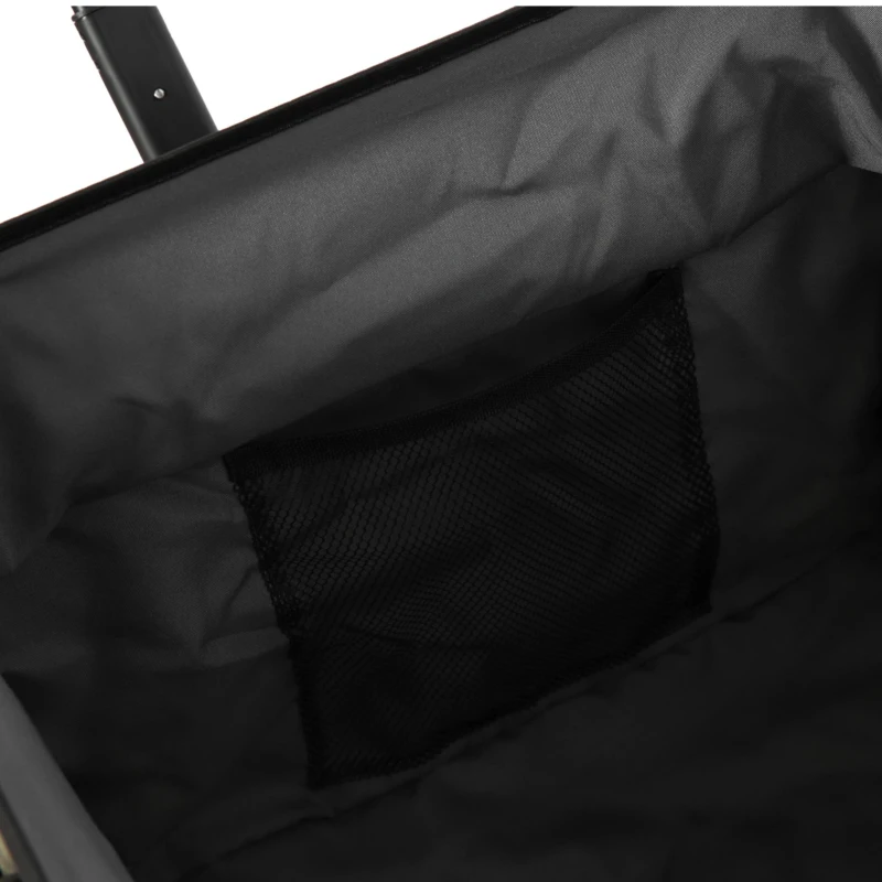 Carrito de playa plegable, 109x53x83 cm, Verde militar