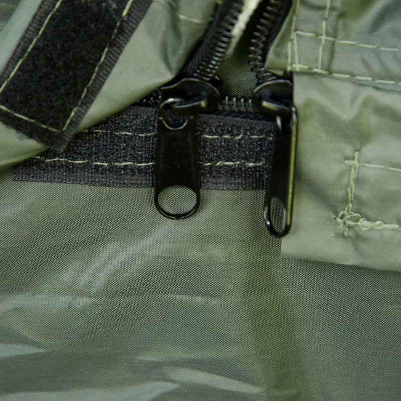 Outsunny Campingbedje met Matras Hoge Slaap Draagbaar, Groen