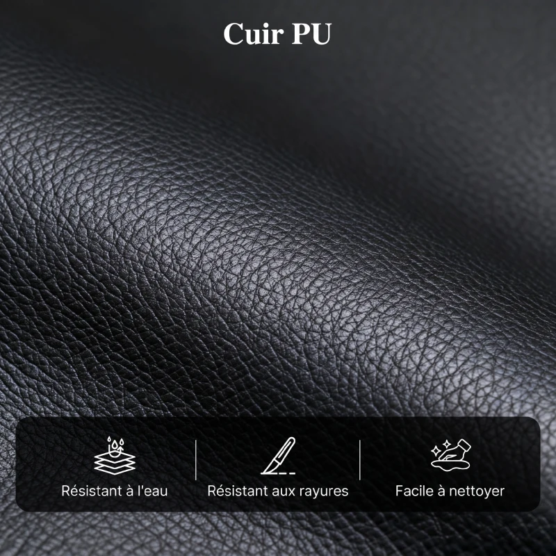 HOMCOM Fauteuil releveur électrique fauteuil relax électrique avec repose-pied télécommande et 2 pochettes 76x90x105cm noir
