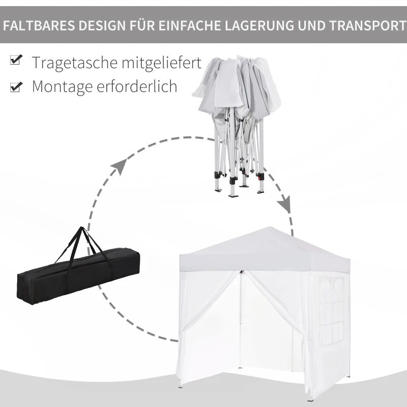 Outsunny paviljoen 2 x 2 m