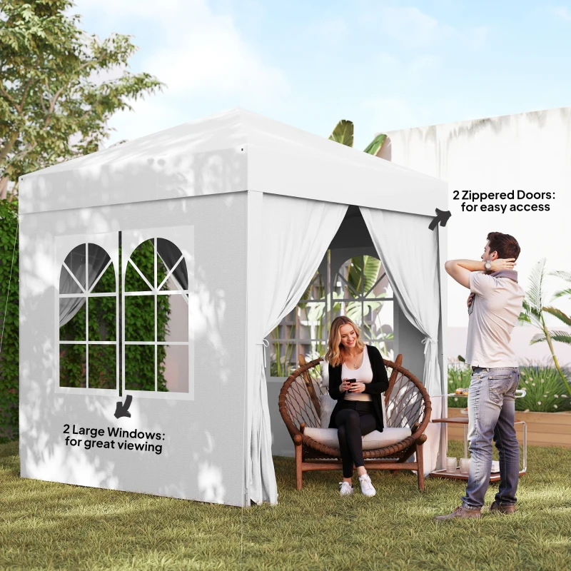 Outsunny paviljoen 2 x 2 m