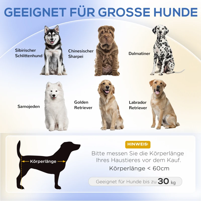 PawHut Hundesofa für große Hunde bis 30 kg, gepolsterte, Kiefernholzbeine, 98 x 67 x 25 cm, Grün(m-4)