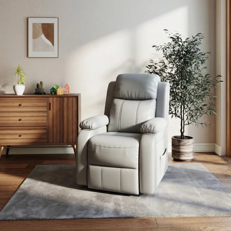 Homcom Fotoliu Relax Electric cu Ridicare si Rabatare 160°