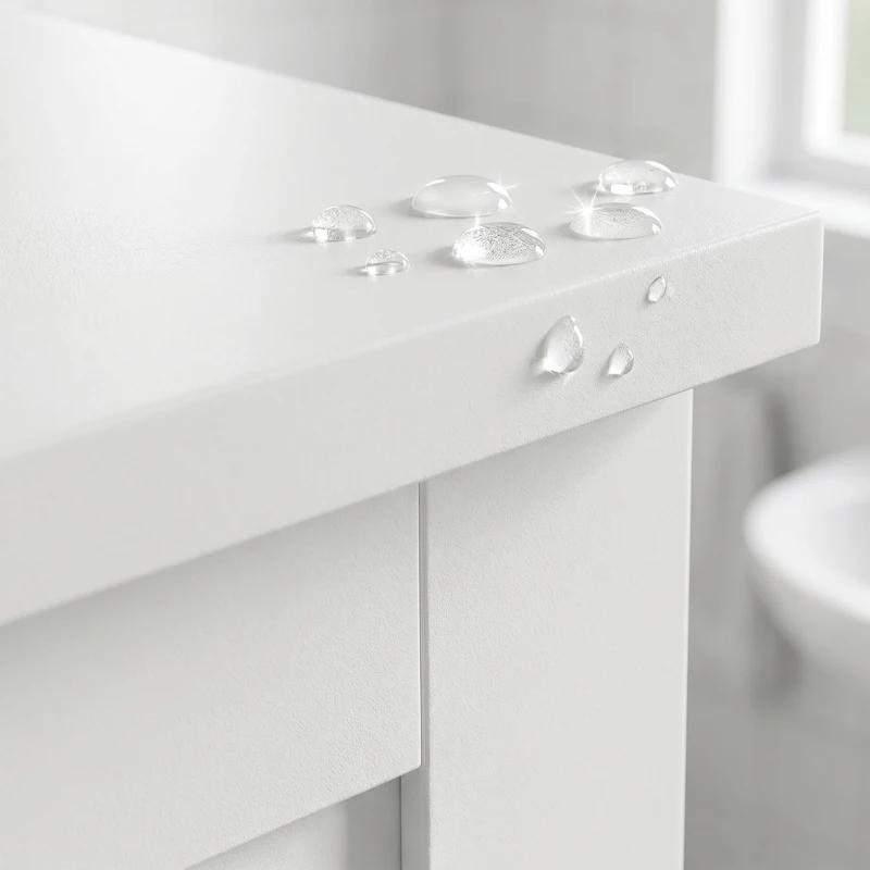 HOMCOM Meuble de salle de bain haut, meuble de rangement avec 6 portes dont 2 vitrées et 2 persiennes, étagère réglable, blanc