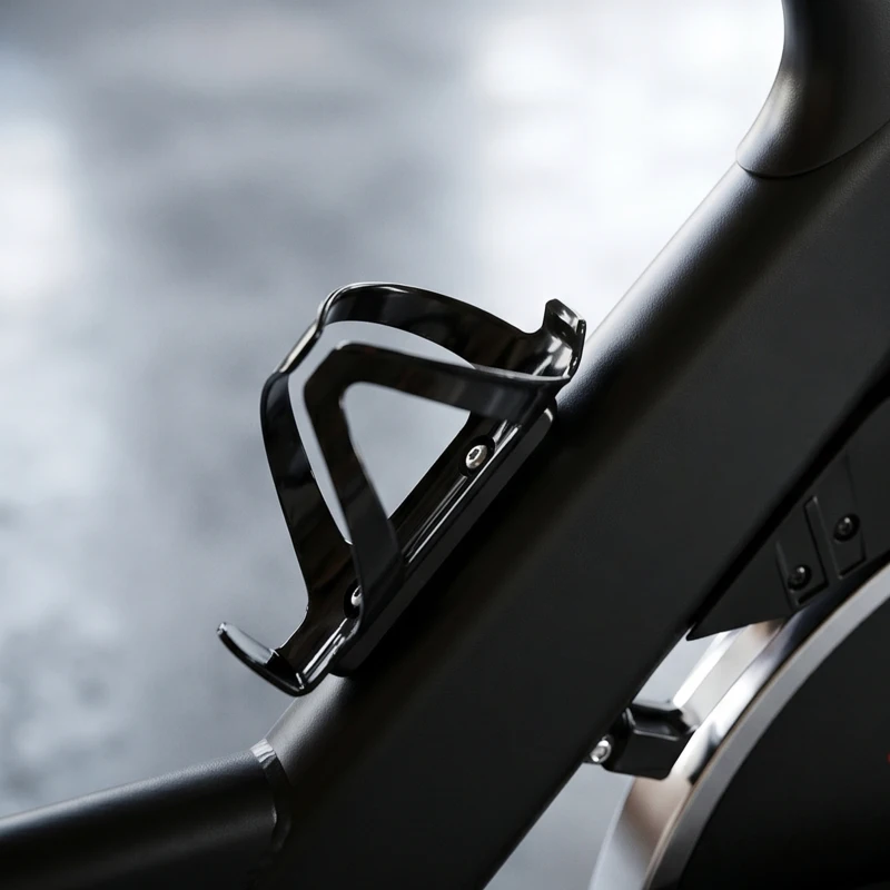 SPORTNOW Vélo d'Appartement Silencieux avec Résistance Réglable, APP Connectez via Bluetooth, Écran LCD, 111,5x52,5x114,5cm, Noir