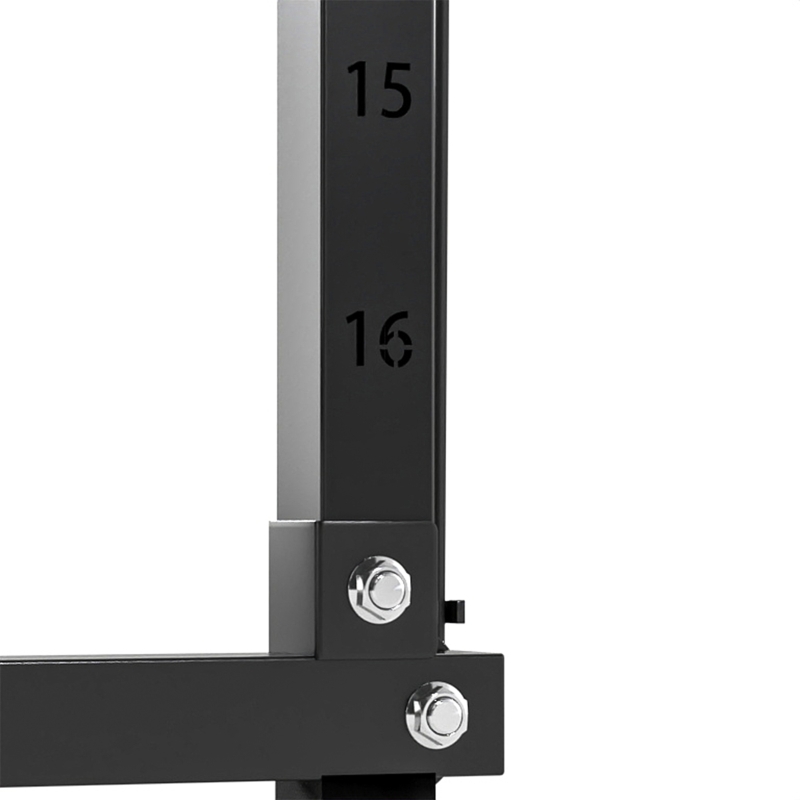 SPORTNOW Station de Musculation à Poulie Machine à Câble LAT Fixation Murale Charge de Poids Personnalisable 85x68x210cm Noir