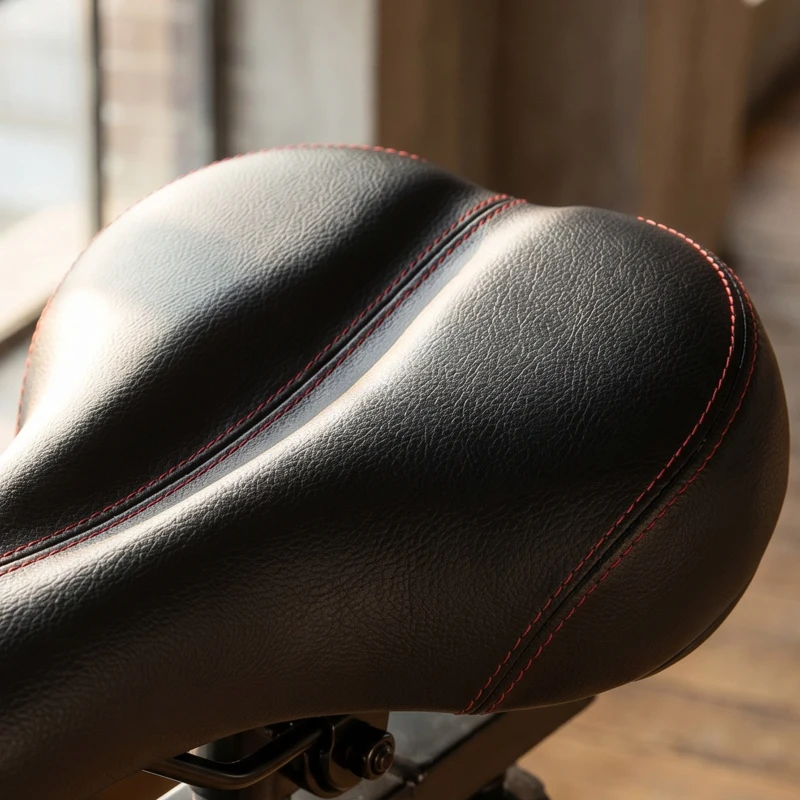 SPORTNOW Vélo d'Appartement Silencieux avec Résistance Réglable, APP Connectez via Bluetooth, Écran LCD, 111,5x52,5x114,5cm, Noir