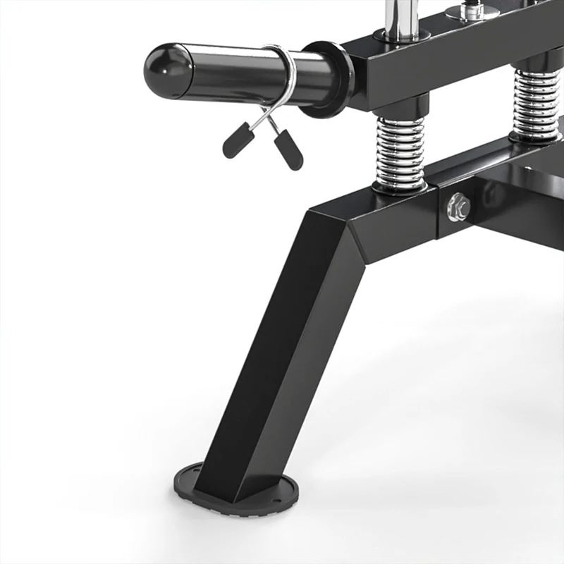 SPORTNOW Station de Musculation à Poulie Machine à Câble LAT Fixation Murale Charge de Poids Personnalisable 85x68x210cm Noir