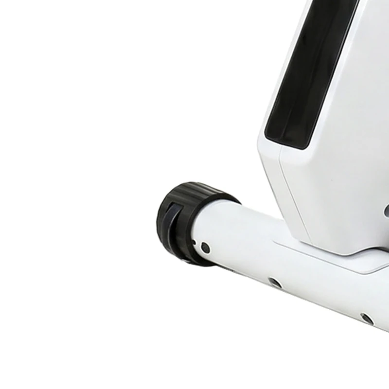 SPORTNOW Vélo d'Appartement Pliable Vélo de Fitness 3 en 1 Silencieux Connecté Kinomap Bluetooth et Zwift 105x53,5x109cm Blanc