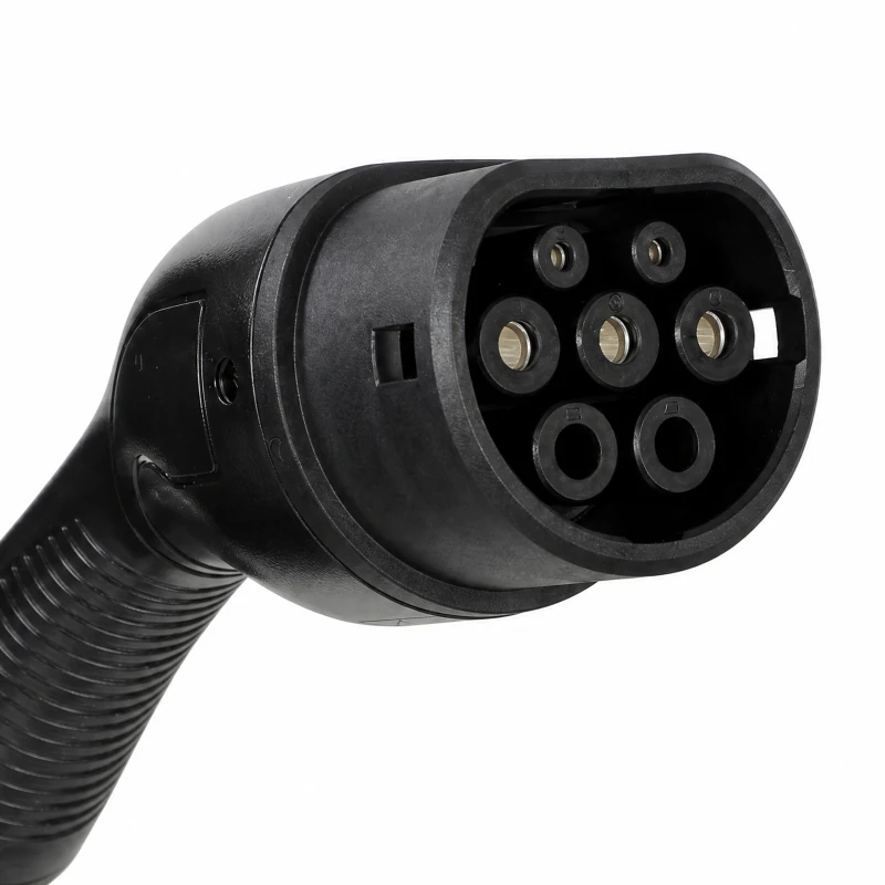 HOMCOM EV Charger Type 2 to 3 Pin Plug, 10 m, 2.8 kW, 6-13 A, Electric Car Charger Type 2 Charging Cable w/ 1-12 h Time Delay