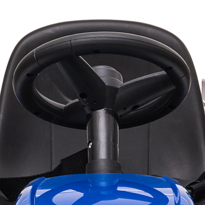 HOMCOM Tracteur électrique avec remorque amovible, pour enfants de 3 à 6 ans avec télécommande MP3 musique affichage lumières(m-13)