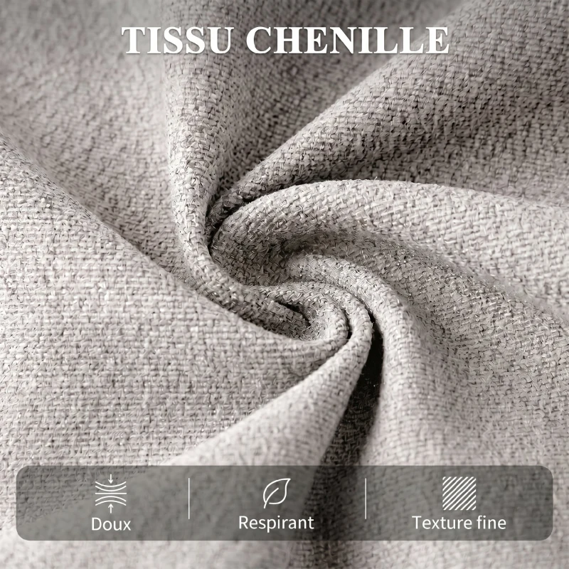HOMCOM Fauteuil Releveur Électrique, Fauteuil Relax Électrique en Chenille avec Coussin à Ressorts, Dossier Inclinable, Gris