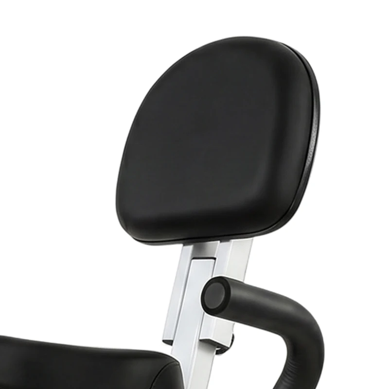 SPORTNOW Vélo d'Appartement Pliable Vélo de Fitness 3 en 1 Silencieux Connecté Kinomap Bluetooth et Zwift 105x53,5x109cm Blanc