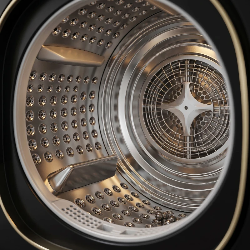 HOMCOM Condensdroger met warmtepomptechnologie, tafelmodel, maandelijkse betaling