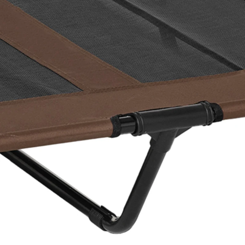 PawHut Hondenbed hondenligbed slaapplaats hondenbank hondenmand dierenbed 122 x 92 x 23 cm