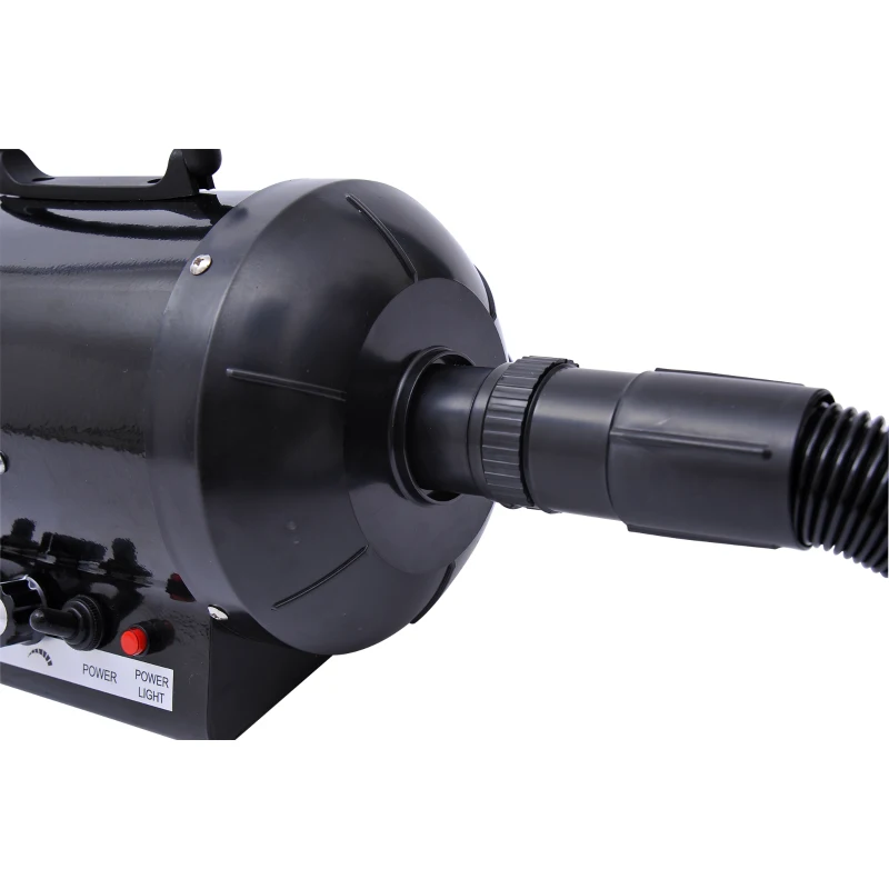 PawHut Hondenföhn Blower 2800 W Hondendroger met instelbare snelheid, temperatuurstanden, 3 mondstukken, verwarming, huisdierföhn voor honden katten huisdieren