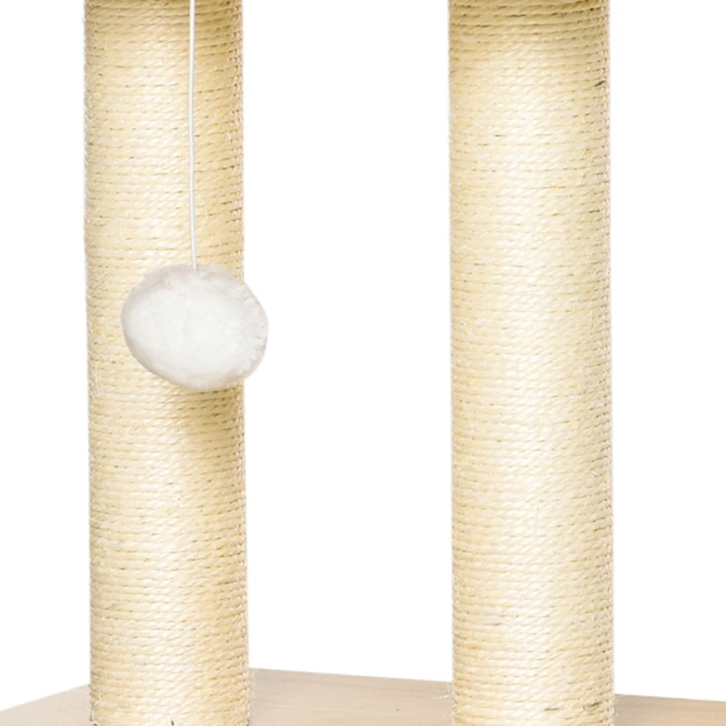 PawHut kattennest 35 cm x 35 cm x 81 cm