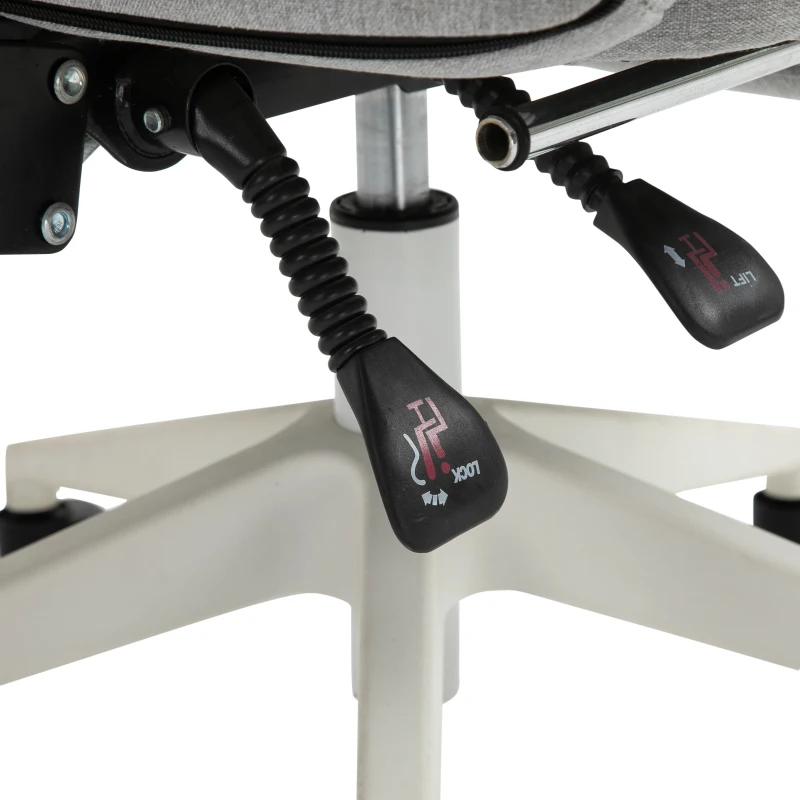 Vinsetto Bureaustoel gamingstoel Ergonomisch design polyester schuim MDF-kunststof