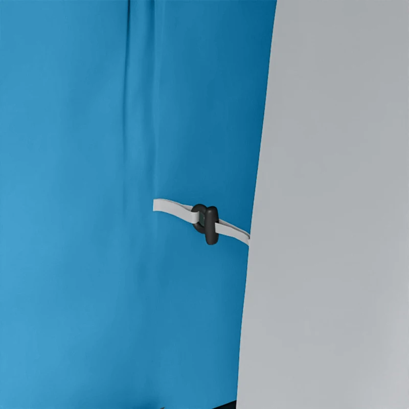 Outsunny Campingtent Trekkingtent Tent, weerbestendig, 2 ruimtes,  475 x 264  cm Breedte x 172, Blauw