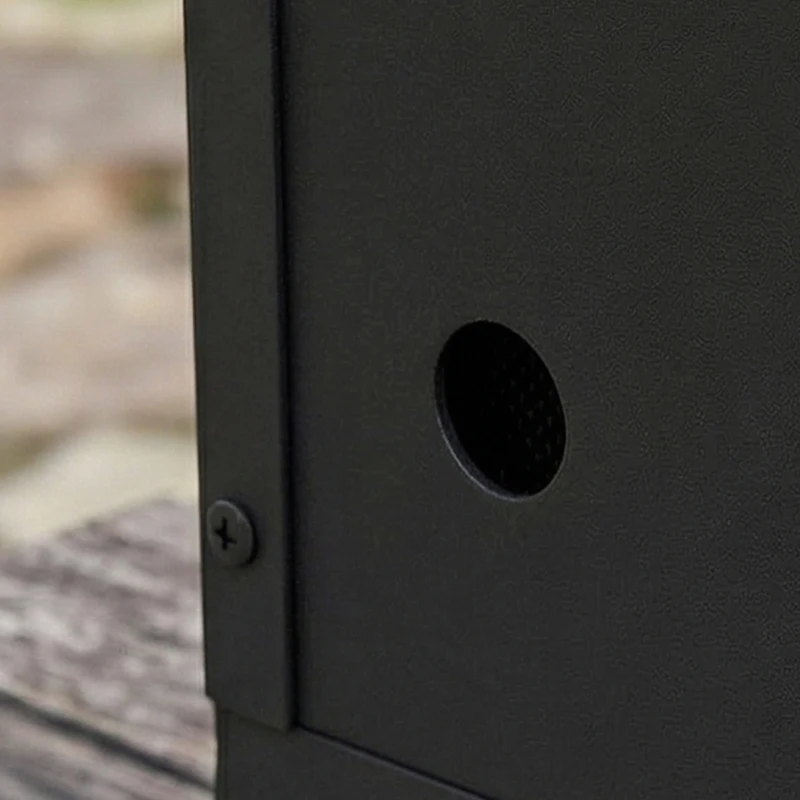 Outsunny 3-in-1 Buitenshuis Pizzaoven Houtgestookte Pizza Oven 2-laags Oven met Pizzasteen Handgrepen Pizzaschep