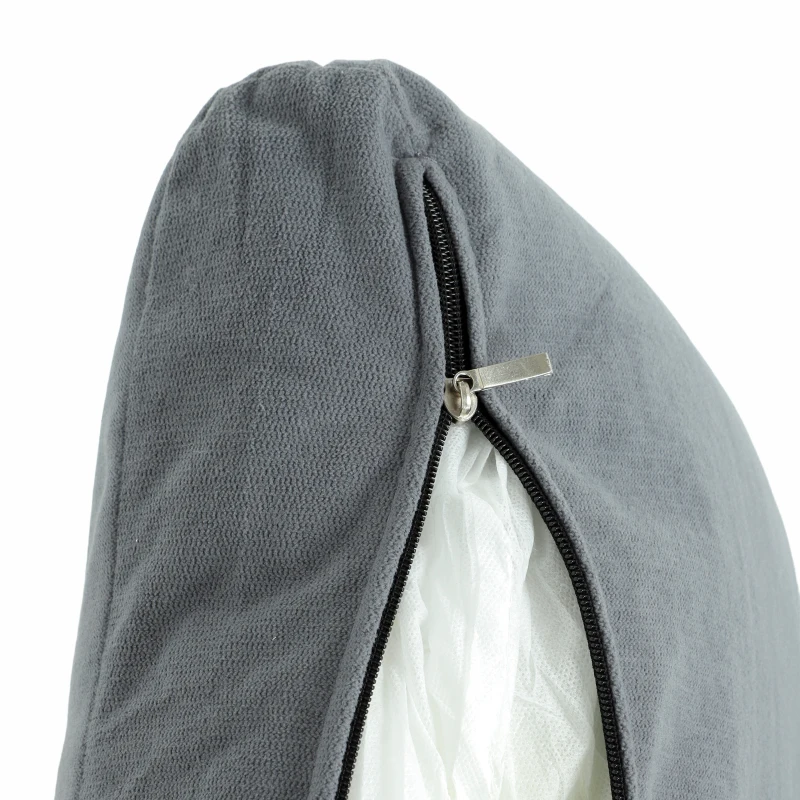HOMCOM 2-zitsbank, dikke kussens, fluwelen bekleding, Gestoffeerde Bank, Zwart(m-11)